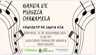 Fechas, información, programa, cartel, imágenes, mapa y ubicación de Concerto de Santa Icía  en  Pontedeume