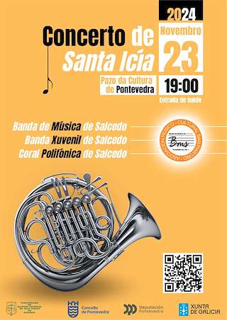 Fechas, información, programa, cartel, imágenes, mapa y ubicación de Concerto de Santa Icía  en  Pontevedra