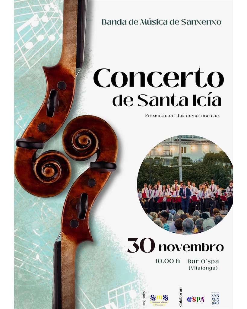 Concerto de Santa Icía en Sanxenxo