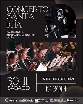 Fechas, información, programa, cartel, imágenes, mapa y ubicación de Concerto de Santa Icía   en  Tomiño