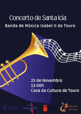 Fechas, información, programa, cartel, imágenes, mapa y ubicación de Concerto de Santa Icía  (2025)  en  Touro