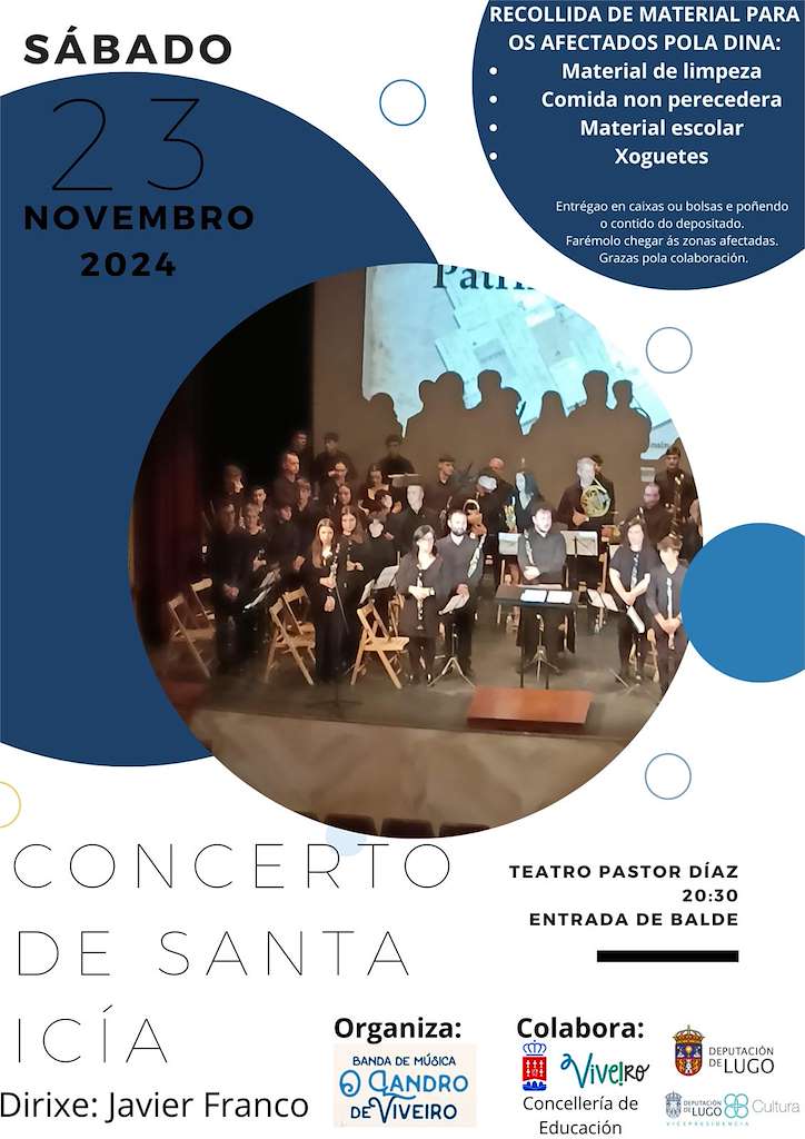 Concerto de Santa Icía en Viveiro