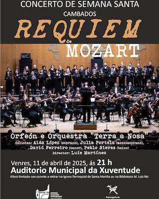Fechas, información, programa, cartel, imágenes, mapa y ubicación de Concerto de Semana Santa  en  Cambados