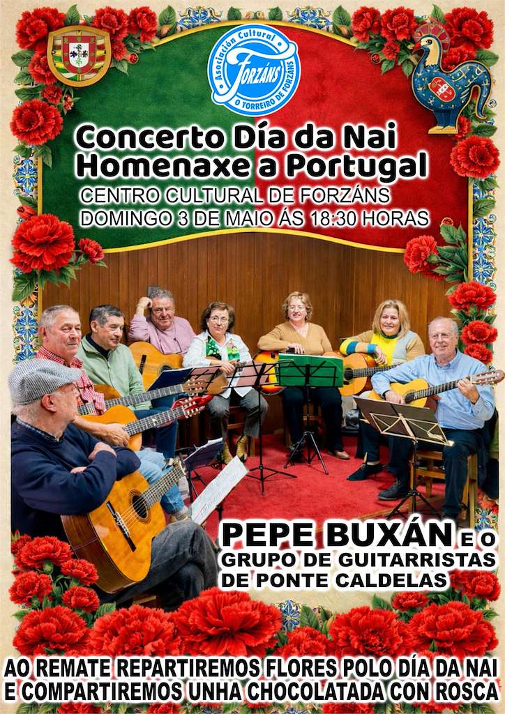Concerto Día da Nai de Forzáns  (2026) en Ponte Caldelas