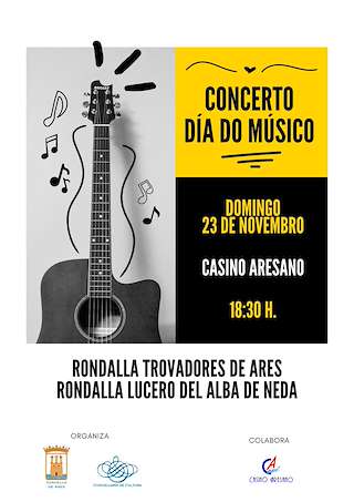 Fechas, información, programa, cartel, imágenes, mapa y ubicación de Concerto Día do Músico (2025)  en  Ares