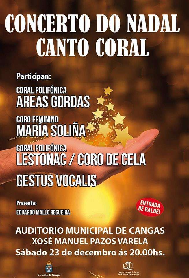 Concerto do Nadal Canto Coral  en Cangas