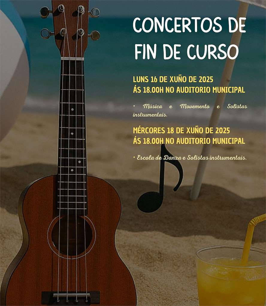Concerto Fin de Curso da Escola de Música (2025) en Illa de Arousa