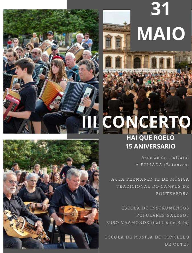 III Concerto Hai Que Roelo (2025) en Cuntis
