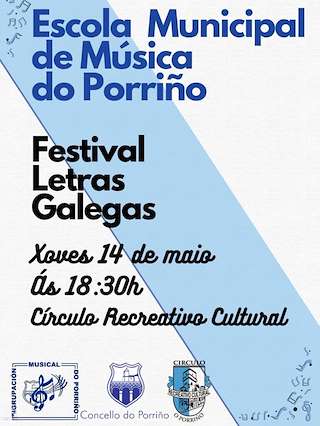 Fechas, información, programa, cartel, imágenes, mapa y ubicación de Concerto Letras Galegas (2026)  en  O Porriño