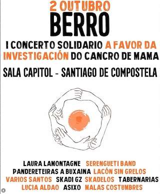 Fechas, información, programa, cartel, imágenes, mapa y ubicación de I Concerto Solidario a Favor da Investigación do Cancro de Mama (2026)  en  Santiago de Compostela