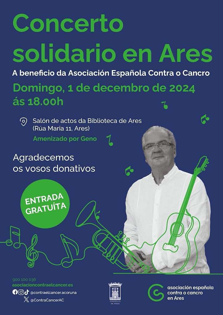 Concerto Solidario en Ares