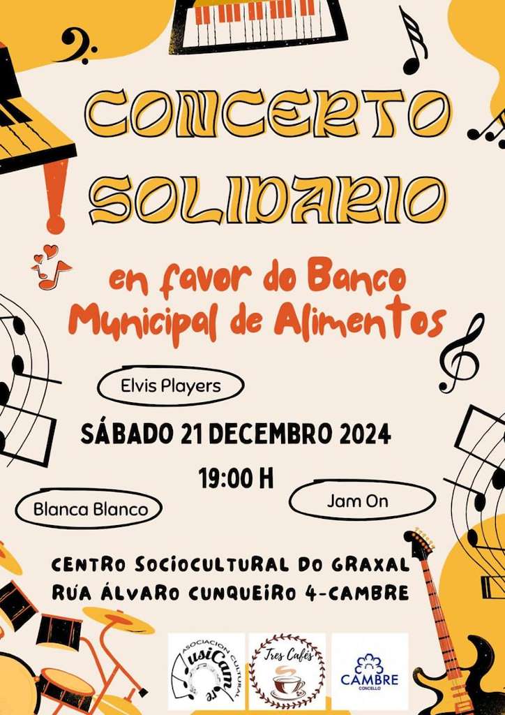 Concerto Solidario  en Cambre
