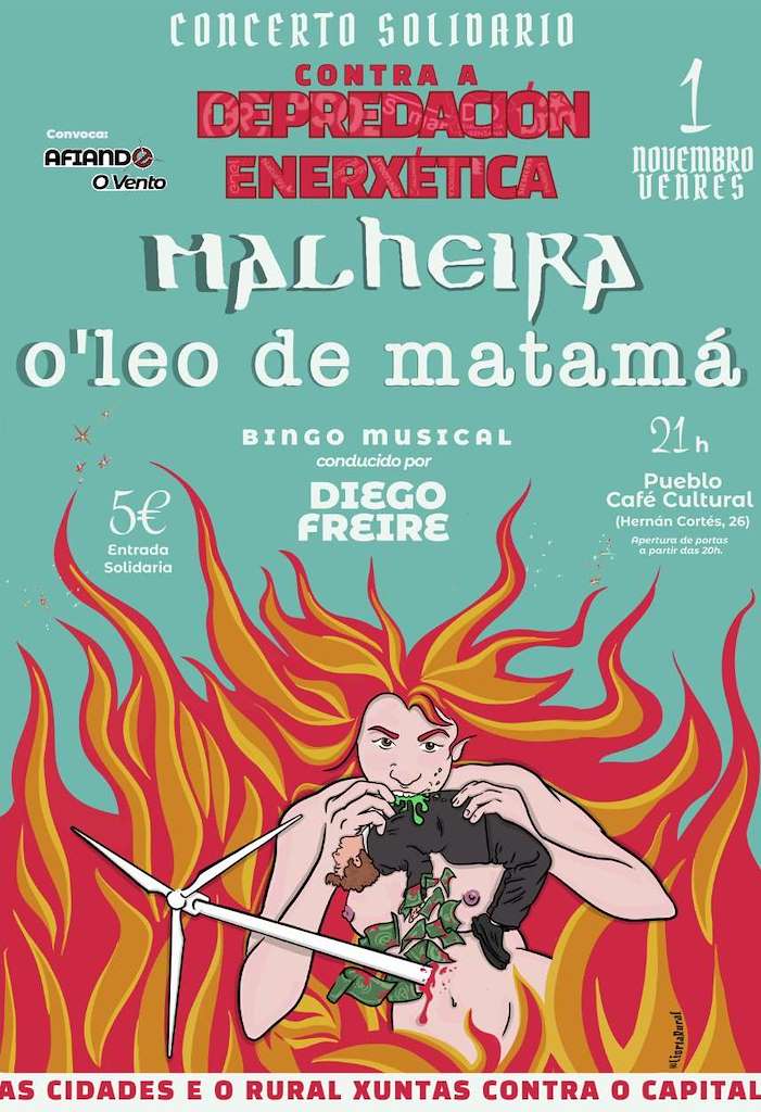 Concerto Solidario contra a Depredación Enerxética en Ourense