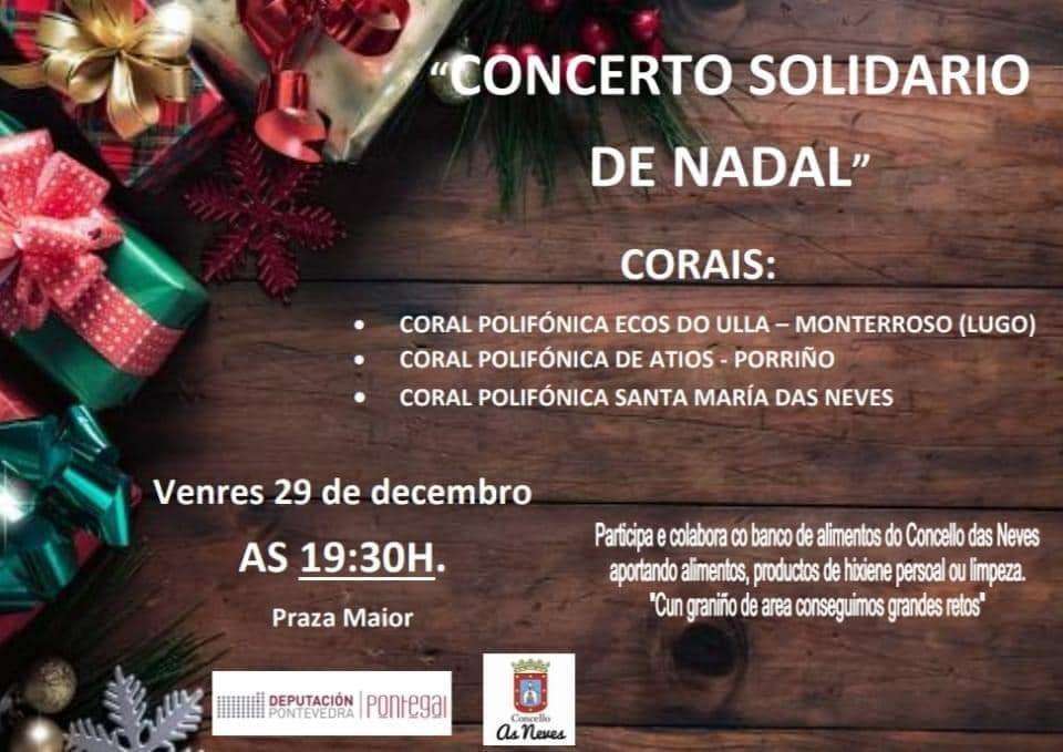 Concerto Solidario de Nadal en As Neves