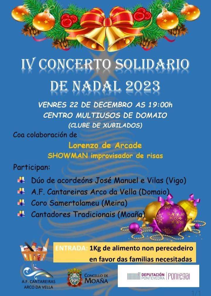 Concerto Solidario de Nadal en Moaña