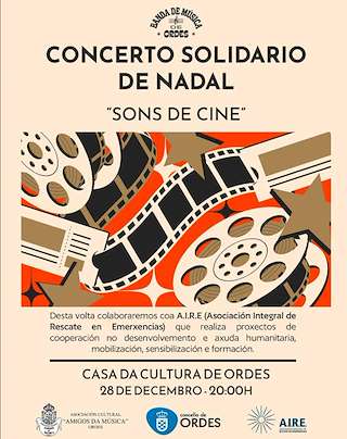 Fechas, información, programa, cartel, imágenes, mapa y ubicación de Concerto Solidario de Nadal   en  Ordes
