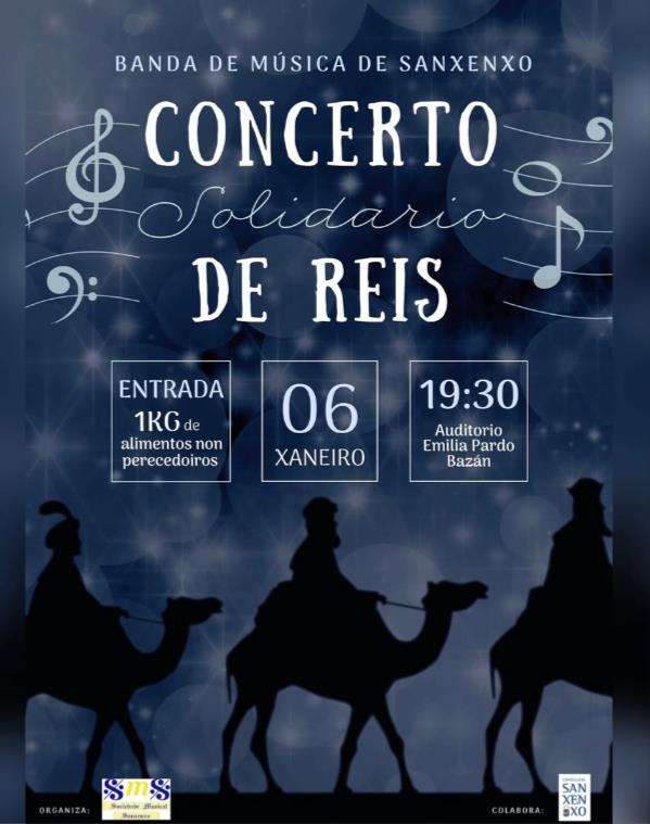 Concerto Solidario de Reis en Sanxenxo