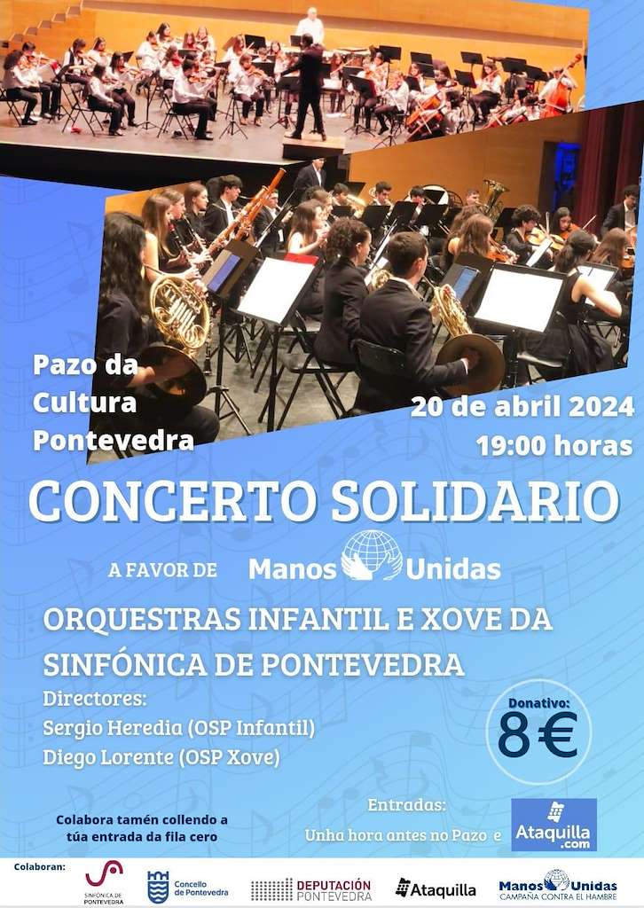 Concerto Solidario en Pontevedra