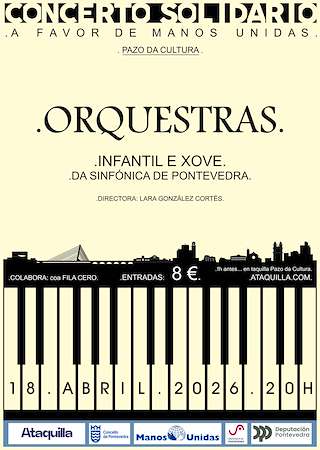 Fechas, información, programa, cartel, imágenes, mapa y ubicación de Concerto Solidario (2026) en Pontevedra