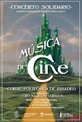 Fechas, información, programa, cartel, imágenes, mapa y ubicación de Concerto Solidario (2026)  en  Ribadeo