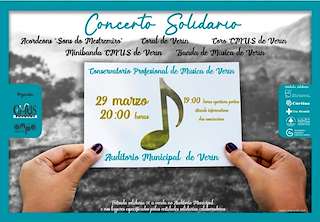 Fechas, información, programa, cartel, imágenes, mapa y ubicación de Concerto Solidario  en  Verín