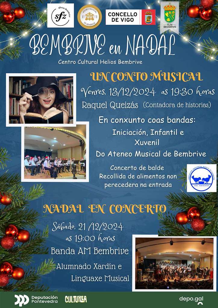 Concertos de Nadal de Bembrive (2025) en Vigo