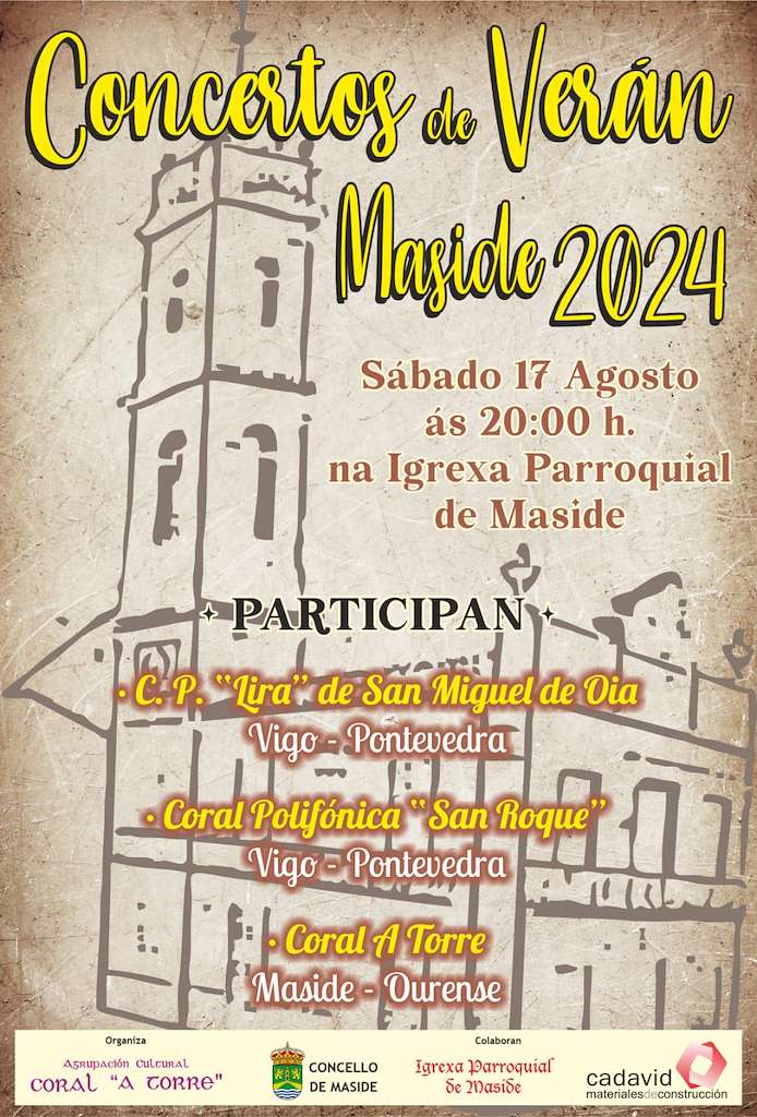 Concertos de Verán  en Maside