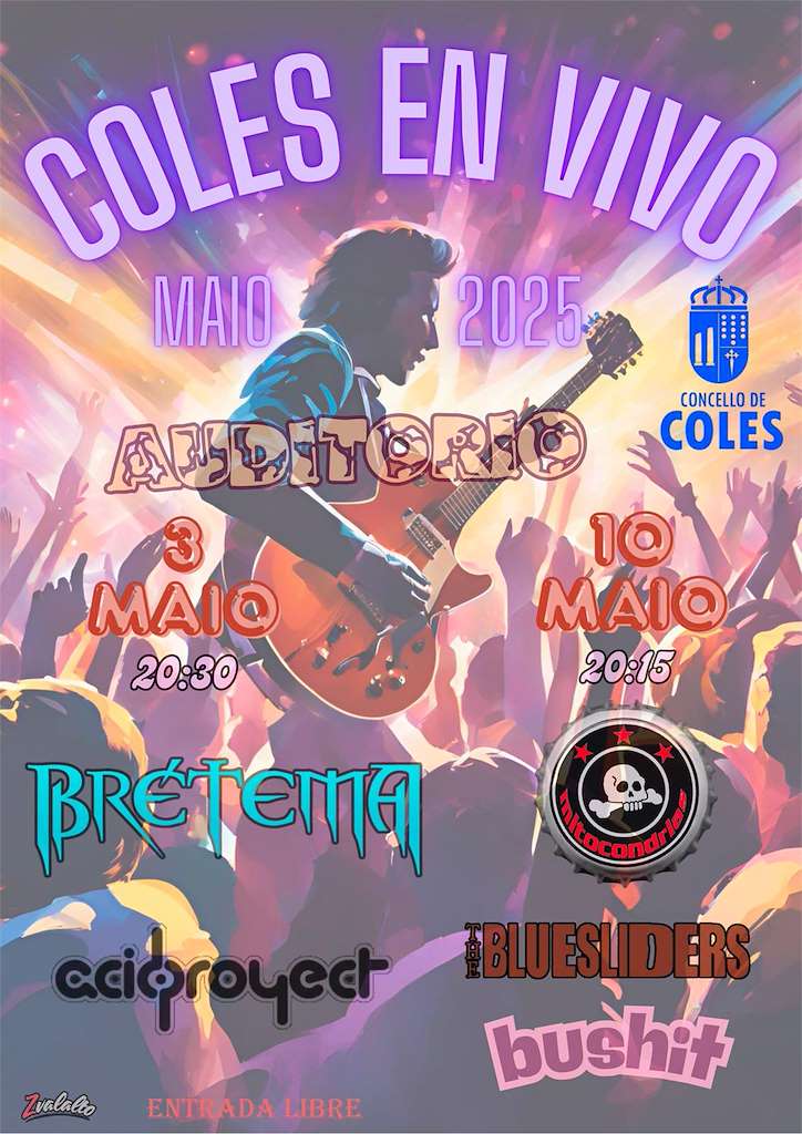 Concertos no Auditorio en Coles