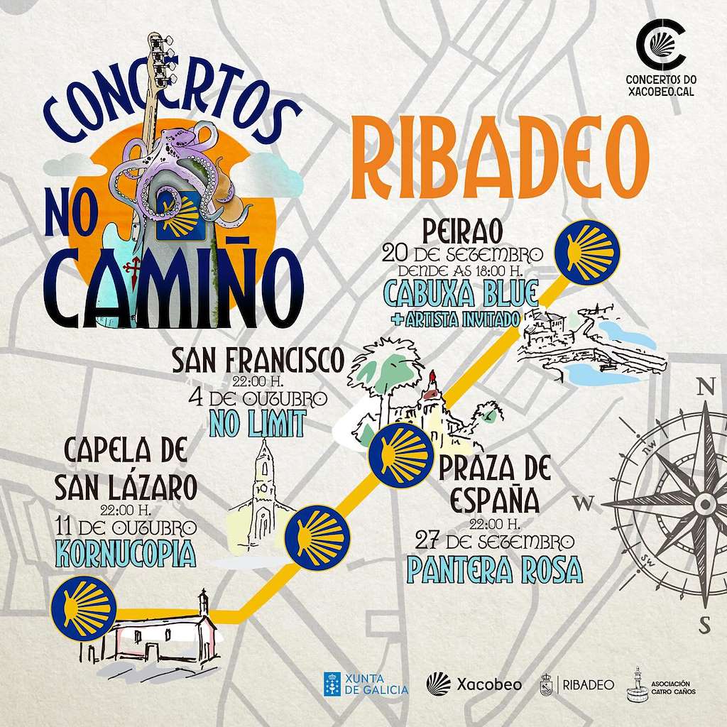 Concertos no Camiño en Ribadeo