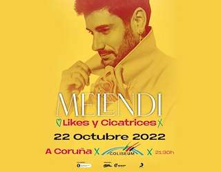 Melendi - Pop Rock Tour (2026) en A Coruña