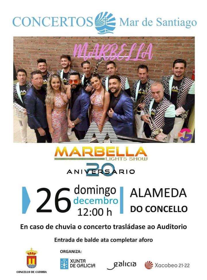 Concierto 20 Aniversario Orquesta Marbella (2022) en Catoira