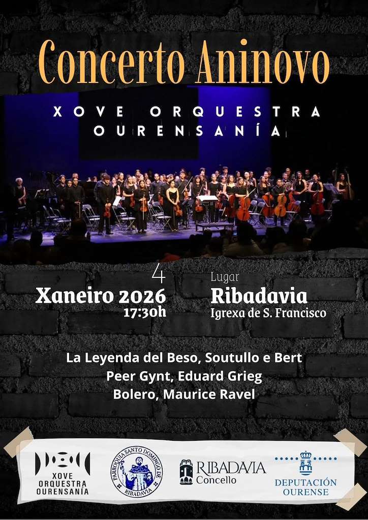 Concierto Año Nuevo (2026) en Ribadavia