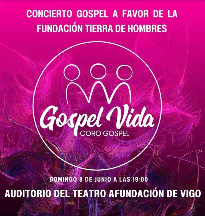 Concierto Coro Gospel Vida a Favor ONG Tierra de Hombres  (2025) en Vigo