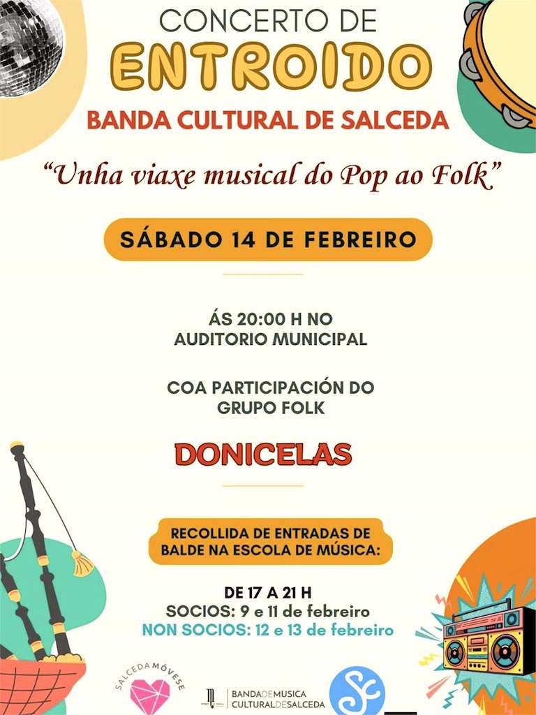 Concierto de Carnaval  en Salceda de Caselas