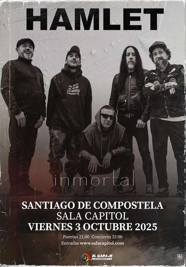Concierto de Hamlet (2025) en Santiago de Compostela
