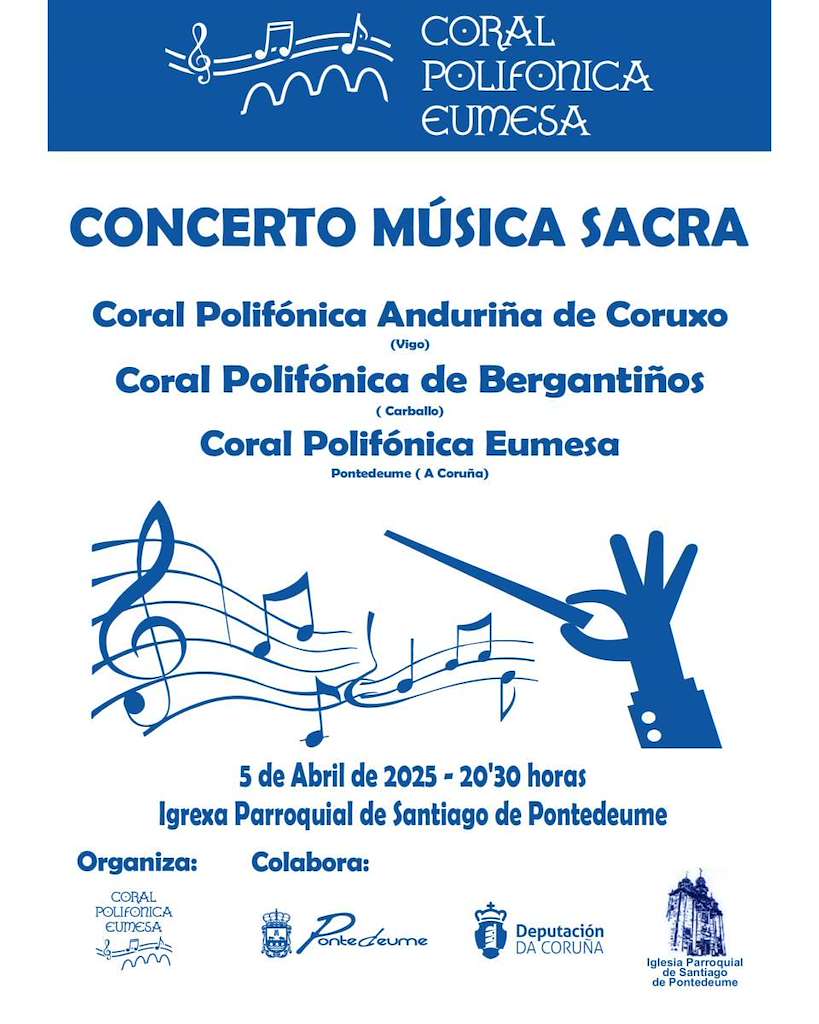 Concierto de Música Sacra  (2025) en Pontedeume
