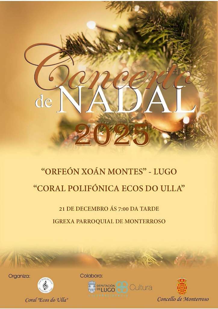 Concierto de Navidad en Monterroso