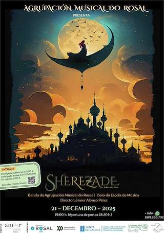 Fechas, información, programa, cartel, imágenes, mapa y ubicación de Concierto de Navidad (2025)  en  O Rosal