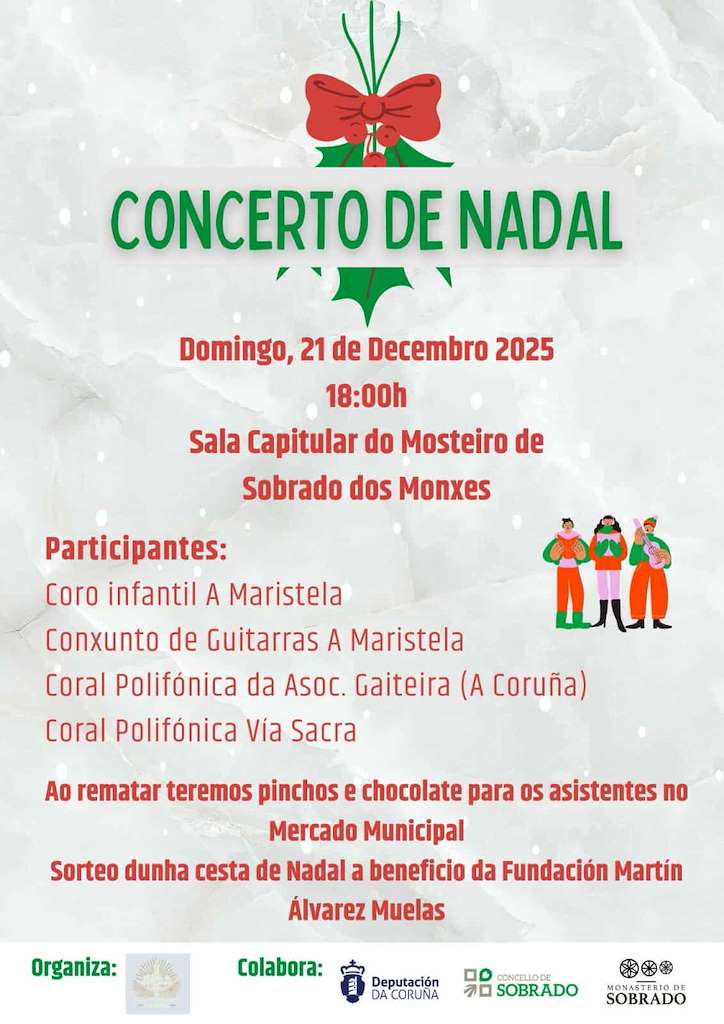 Concierto de Navidad en Sobrado