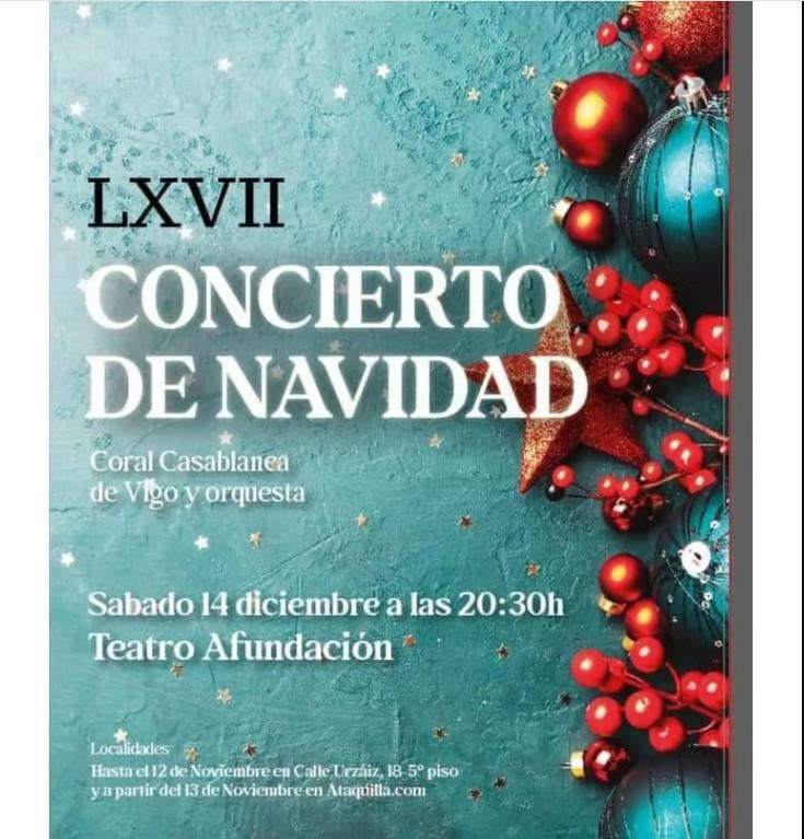 LXVII Concierto de Navidad en Vigo