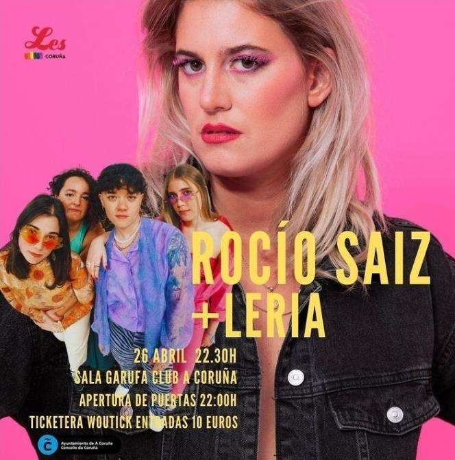 Concierto de Rocío Saiz + Leria (2024) en A Coruña