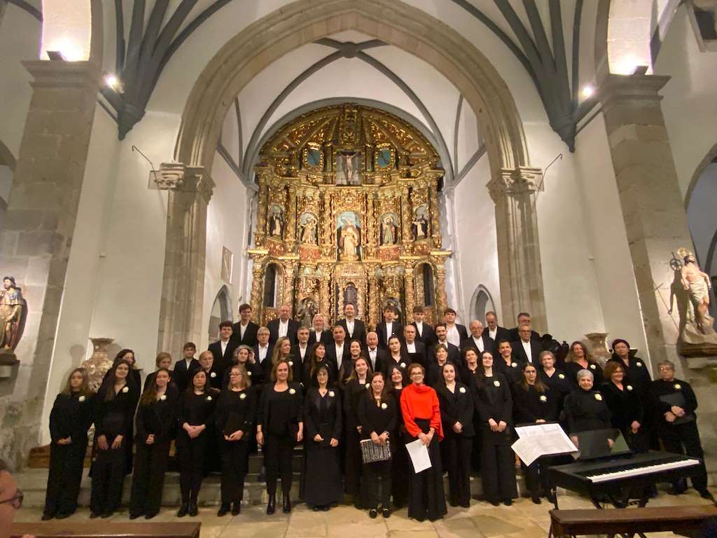 Concierto de Santa Cecilia de la Coral Polifónica en Ribadeo
