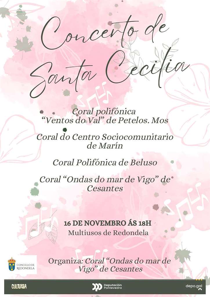 Concierto de Santa Cecilia  en Redondela
