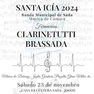 Fechas, información, programa, cartel, imágenes, mapa y ubicación de Concierto de Santa Icía  en  Sada