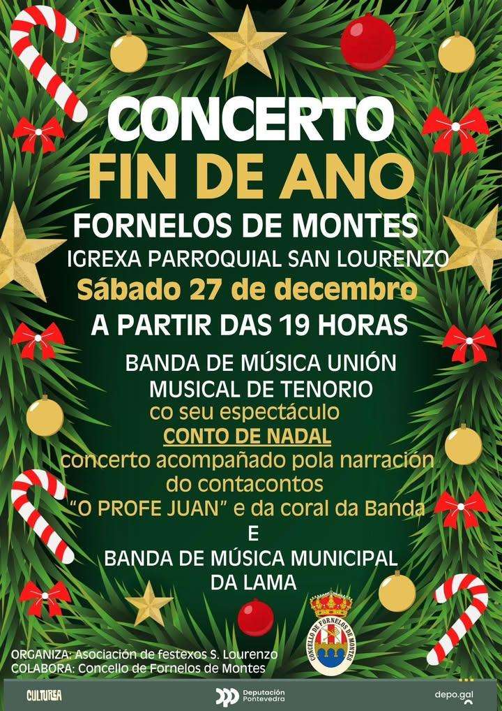 Concierto Fin de Año (2025) en Fornelos de Montes