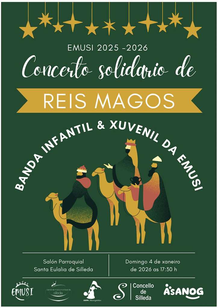 Concierto Solidario de Reyes Magos en Silleda