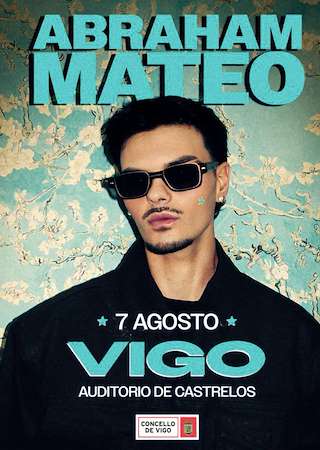 Fechas, información, programa, cartel, imágenes, mapa y ubicación de Conciertos Castrelos - Abraham Mateo (2026)  en  Vigo