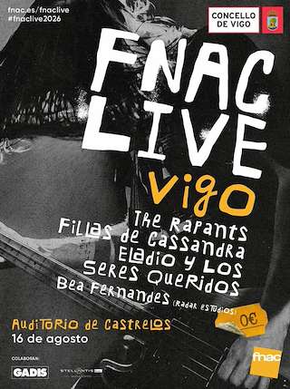 Fechas, información, programa, cartel, imágenes, mapa y ubicación de Conciertos Castrelos - Fnac Live (2026) en Vigo