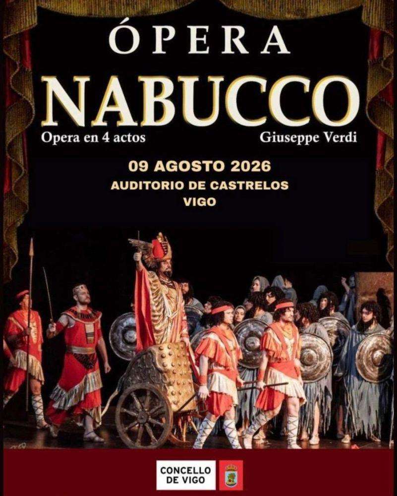 Conciertos Castrelos - Ópera Nabucco (2026) en Vigo