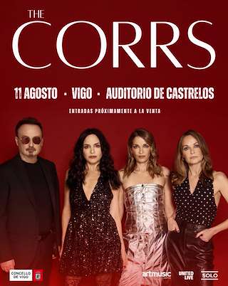 Fechas, información, programa, cartel, imágenes, mapa y ubicación de Conciertos Castrelos - The Corrs (2026)  en  Vigo